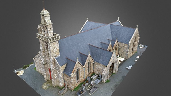 Eglise Notre-Dame de Bringolo 3D Model