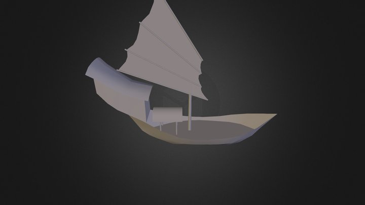 Boat2_Untextered 3D Model