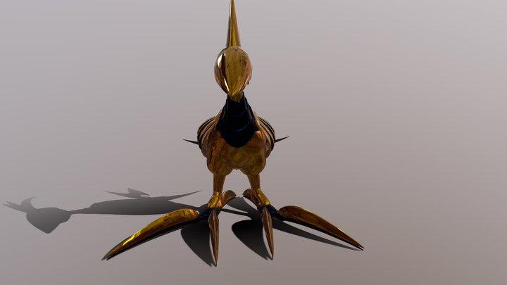 Mega Skarmory 3D Model