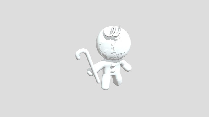 Ginger Brave 3D Model
