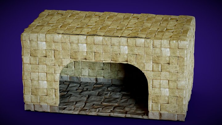 Cave VR Baked – Modèle 3D gratuit STL