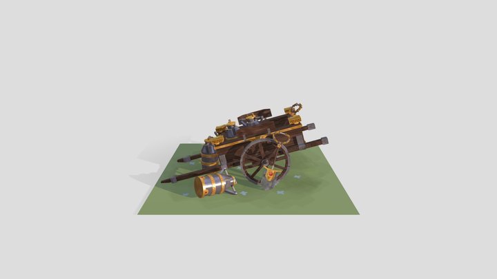 [Student Work] Dwarf props 3D Model