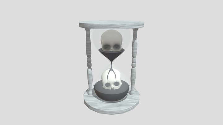 Unus Annus Hourglass 3D Model