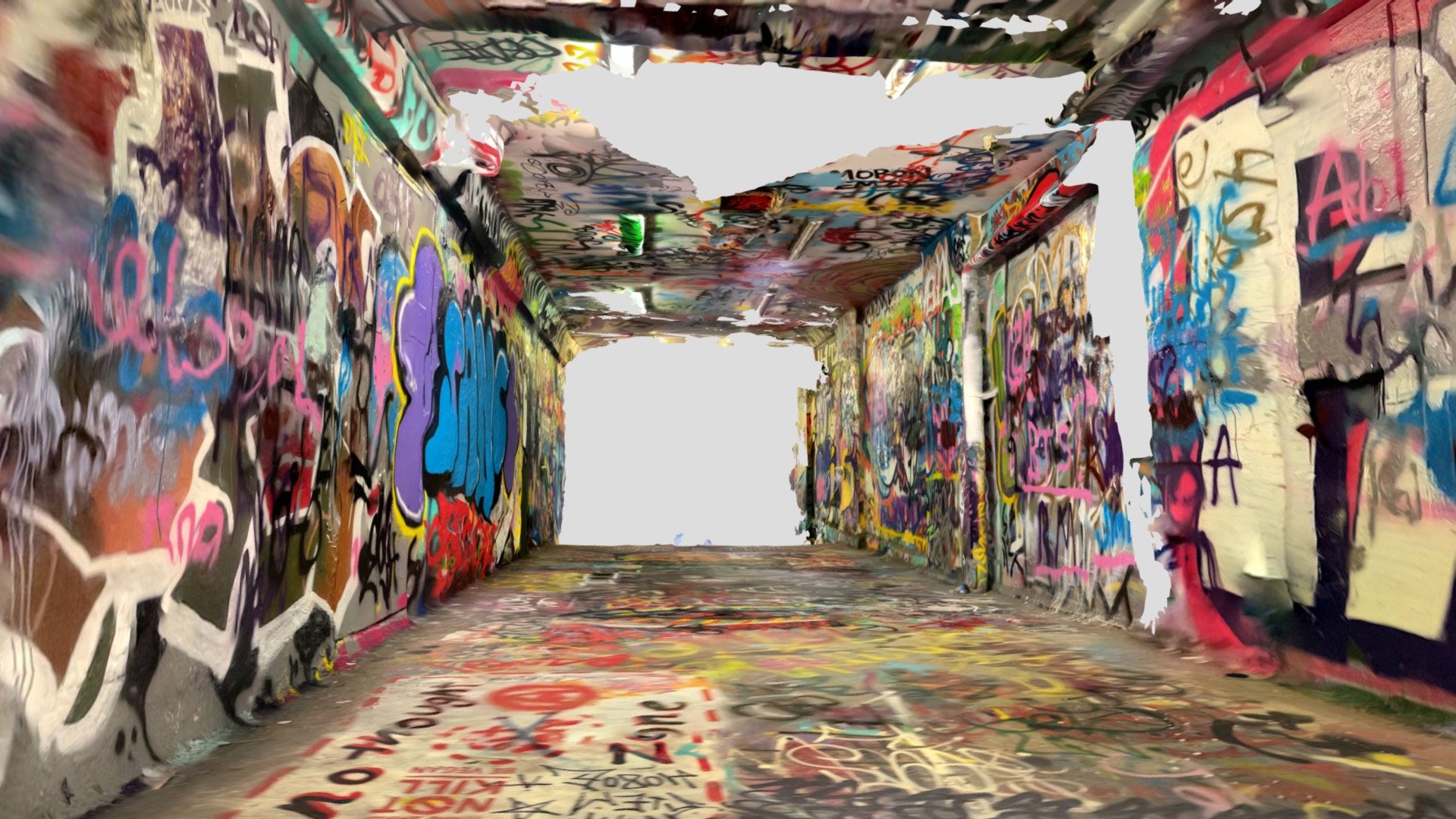 POLYCAMAI / sydney U graffiti tunnel half