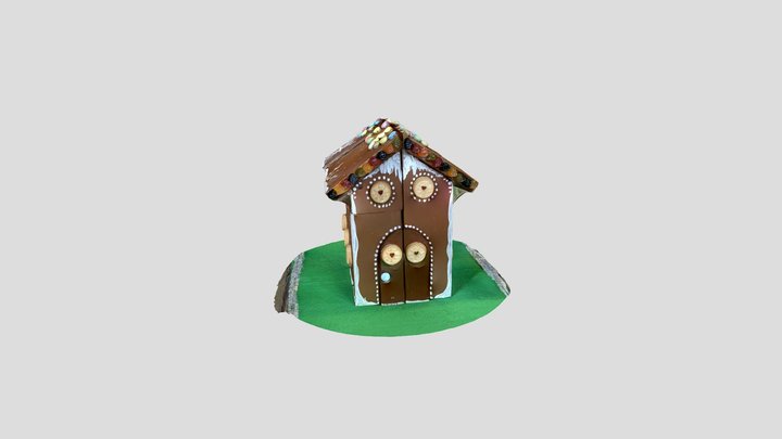gingerbread house 3D Model