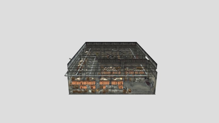 DR1 TRUE EYE HIDEOUT 3D Model