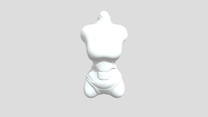Torso speed sculpt 3D Model