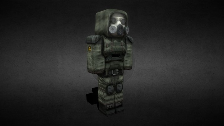"Zarya" 3D Model
