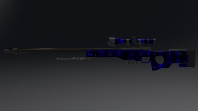 CS:GO AWP | Doppler 3D Model