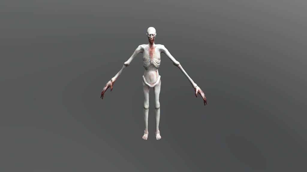 SCP-096 - 3D model by jQueary (@jqueary1991) .