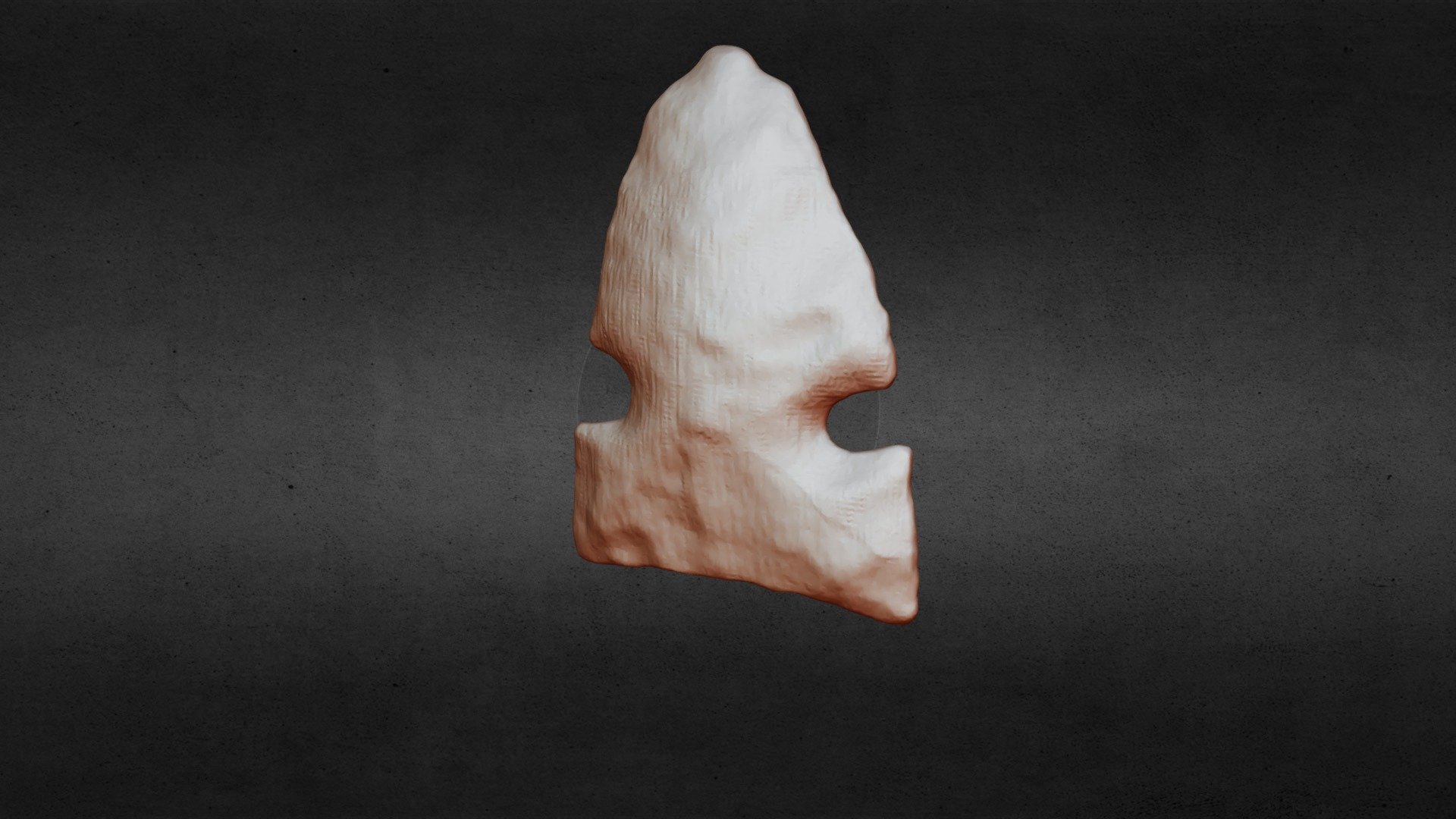 2004.002.2511 side-notched projectile point - 3D model by Robert ...
