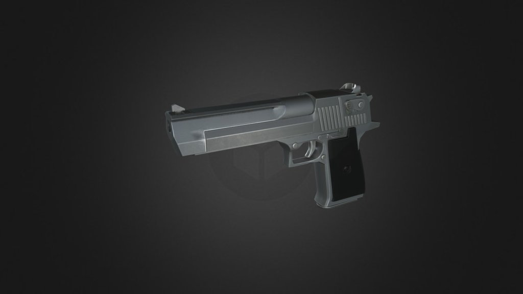 LowPoly Desert Eagle - 3D model by Eugene from Ukraine (@eugenius113 ...