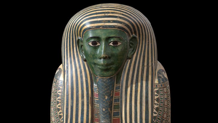 Mummiekist van Peftjaoeneith 3D Model