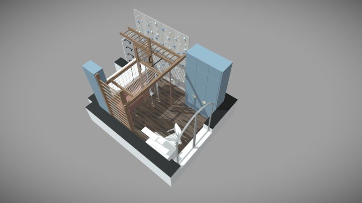 Moscow-69. Boy Room 3D Model