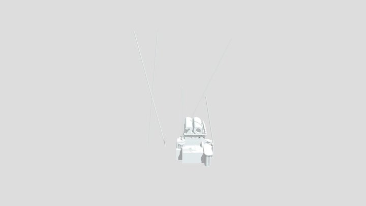 20th_century_fox_1984_destroyed 3D Model