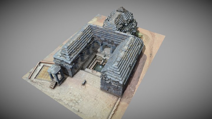 sketchfab_krishnabai_temple 3D Model