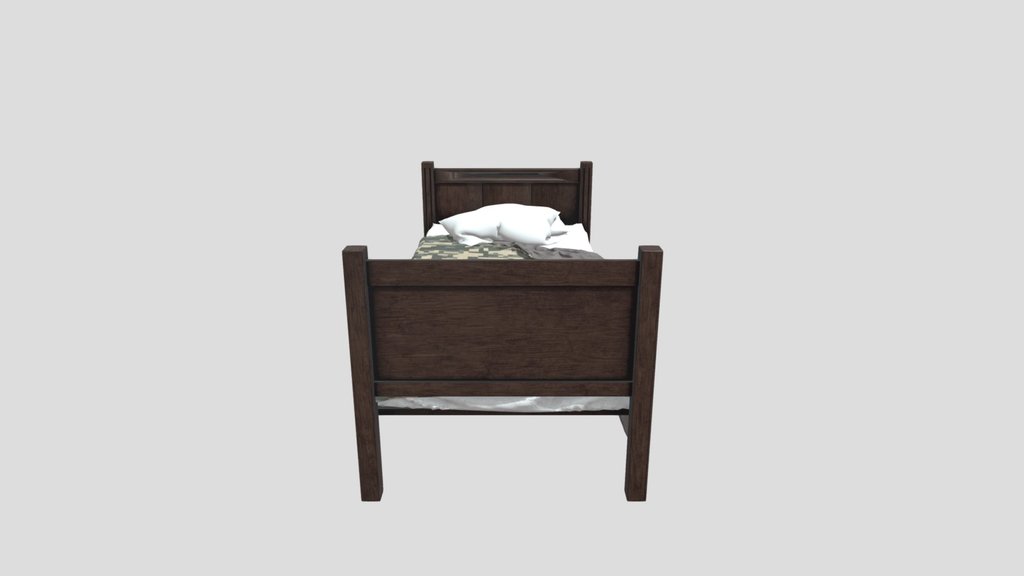 Simple Single Bed