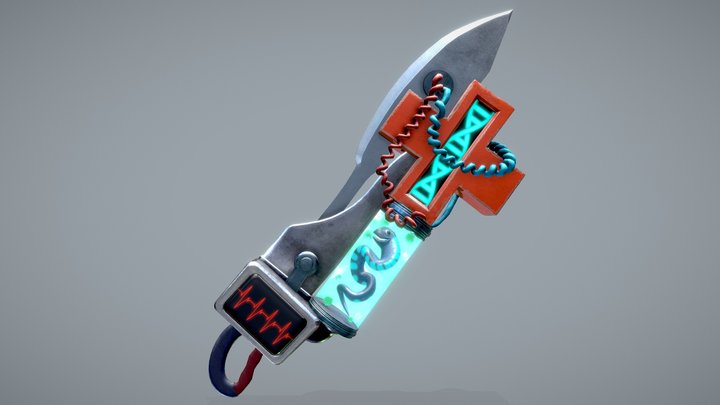 Electrifying Estoc – Free 3D Model STL
