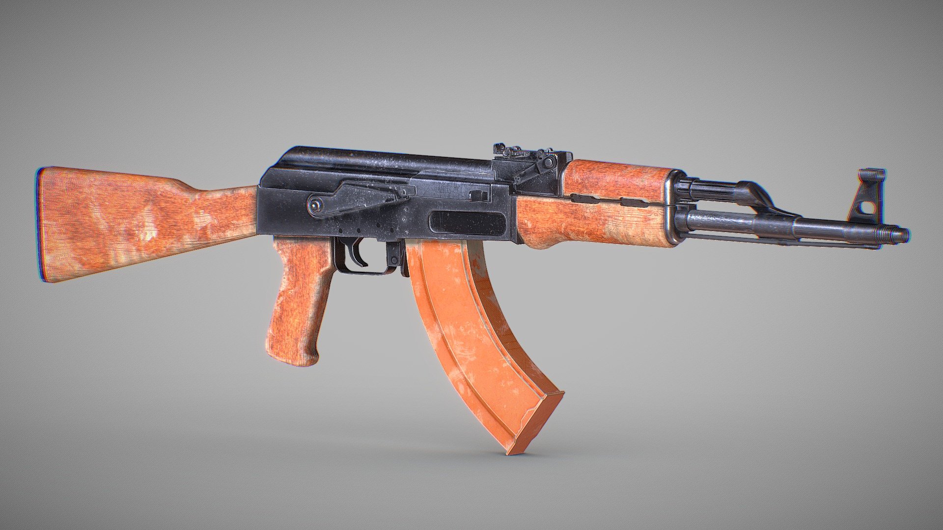 Ak 47 - remake - Download Free 3D model by Ika3D (@ikagogava) [68d1fa1 ...