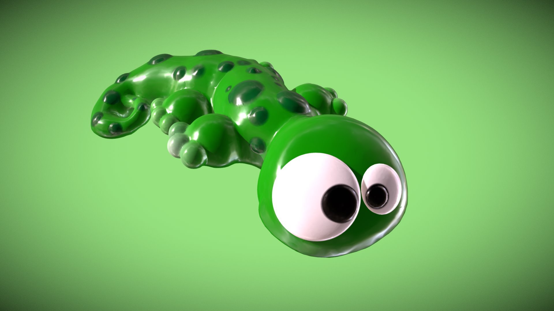 Medium | Gecko-Balloon - Download Free 3D model by smeerws [68d2621 ...