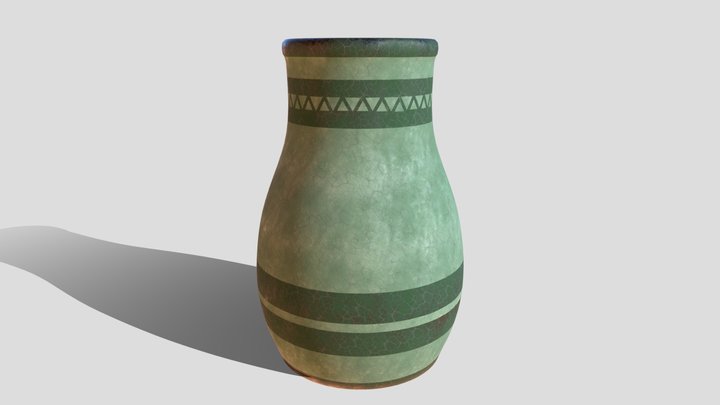 Clay pot 3D Model