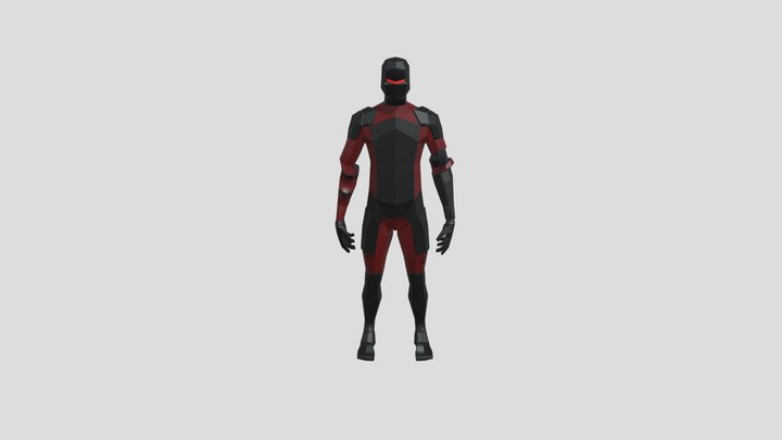 Corrupted Knight 3D Model