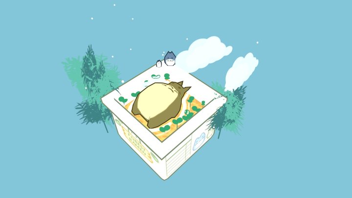 Totoro 3D Model