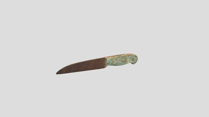 Roman Medical Knife - Evelyn Saunders 3D Model