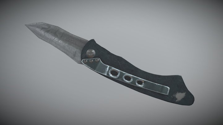 Pocket knife 3D Model