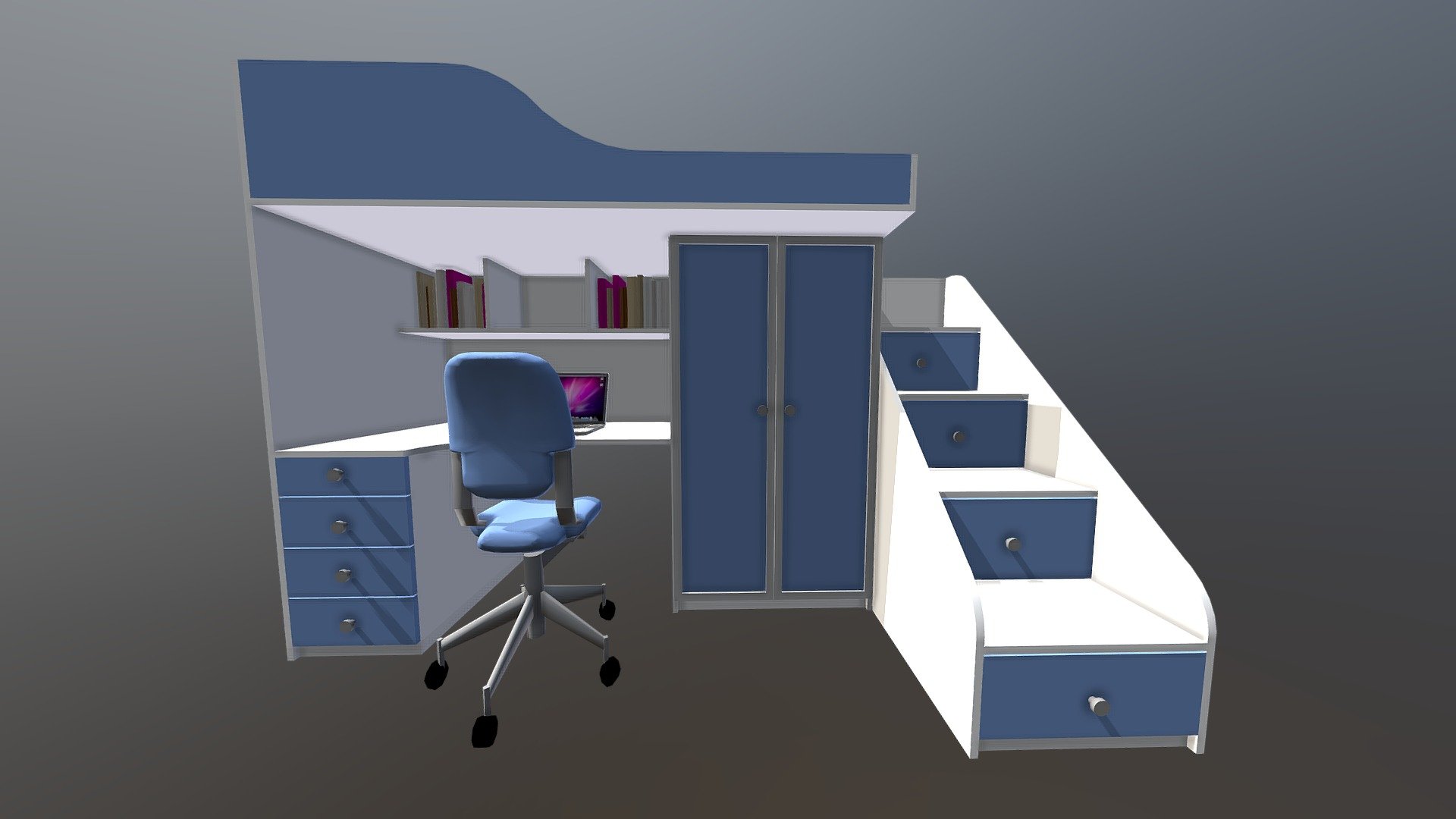 FURNITURE-CHILDREN'S FURNITURE FOR A BOY