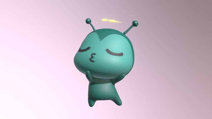 cute alien 3D Model