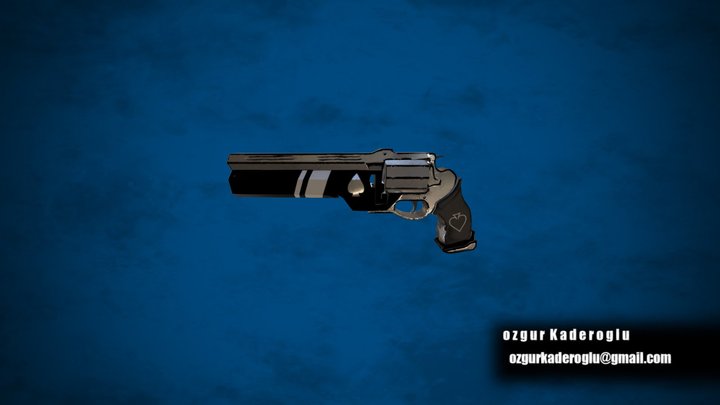 ace of spades from destiny 3D Model