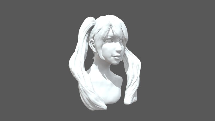 Miku Hatsune 3D Model