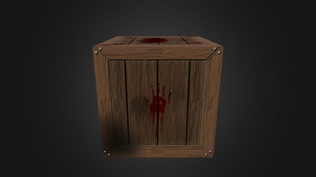 Crate 3D Model
