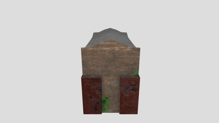 actual fantasy chest (ready for texture) 3D Model