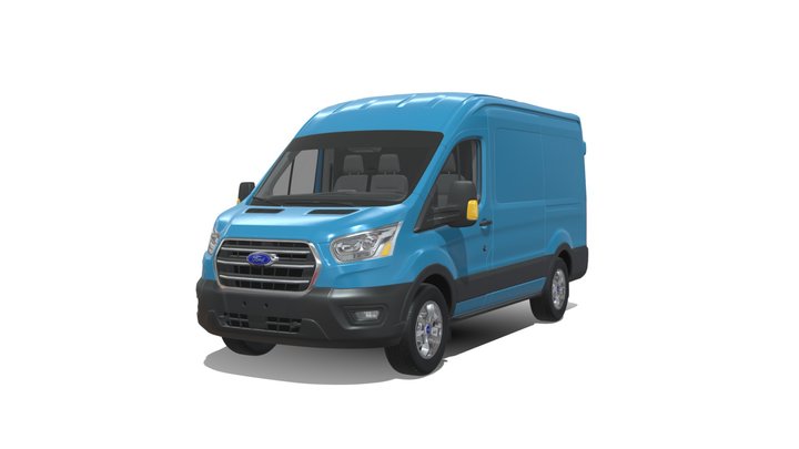 Ford Transit MK8 2020 3D Model