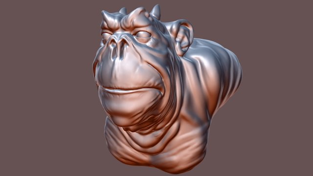 Dog creature 3D Model