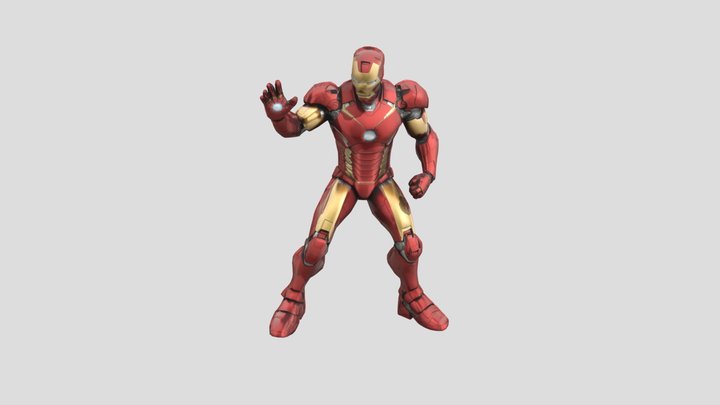 Iron man Free Model 3D Model