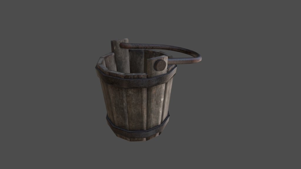 Wooden Bucket