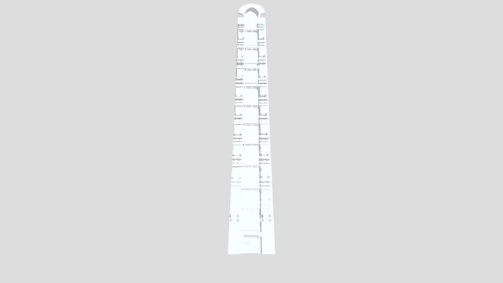 Stelae of Aksum (Obelisk of Aksum) 3D Model