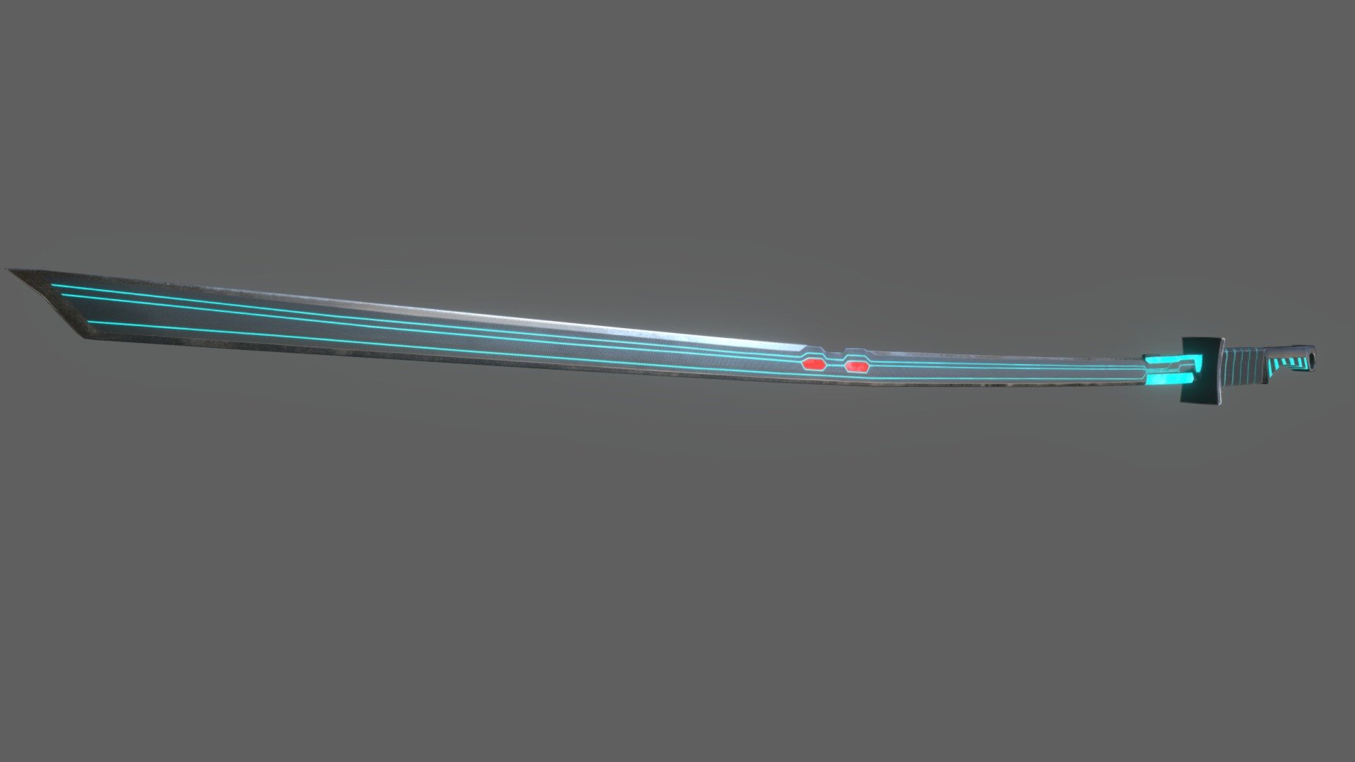 Sci-Fi Sword - Download Free 3D model by Nedd_Nelson [68d98c3] - Sketchfab