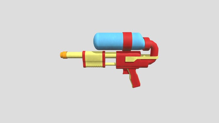 Super Soaker 3D Model