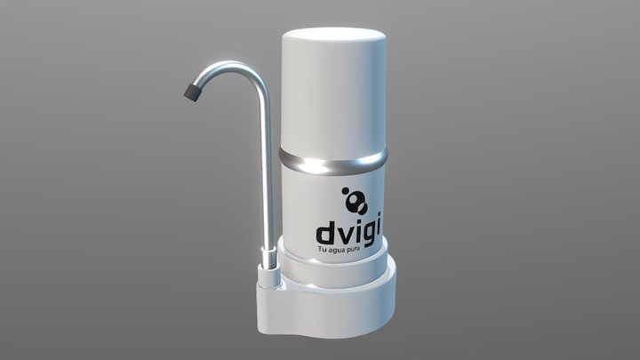 Purificador de agua dvigi 3D Model