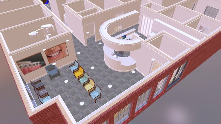3-d Orthodontic Office in Mississippi 3D Model