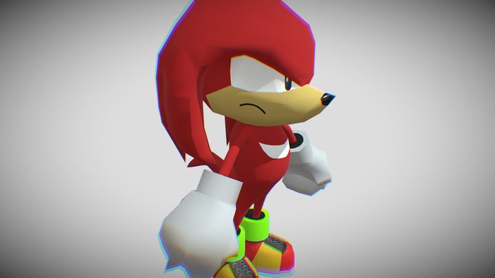 LowPoly Knucles 3D Model