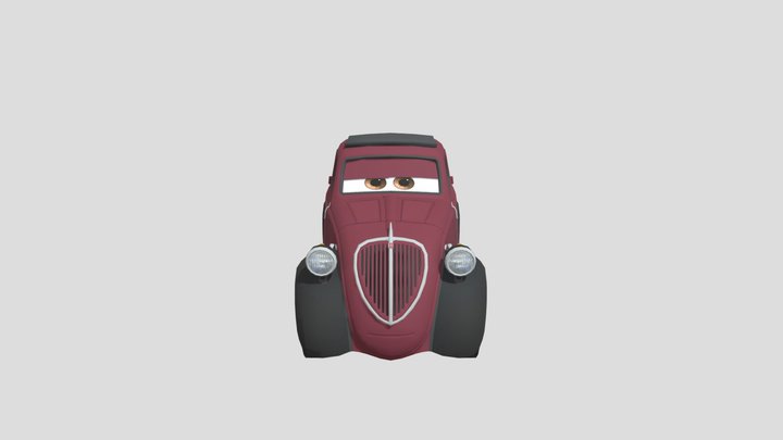 Uncle Topolino 3D Model