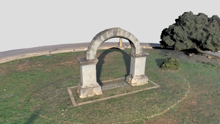Arc romà de Cabanes (Castelló) 3D Model