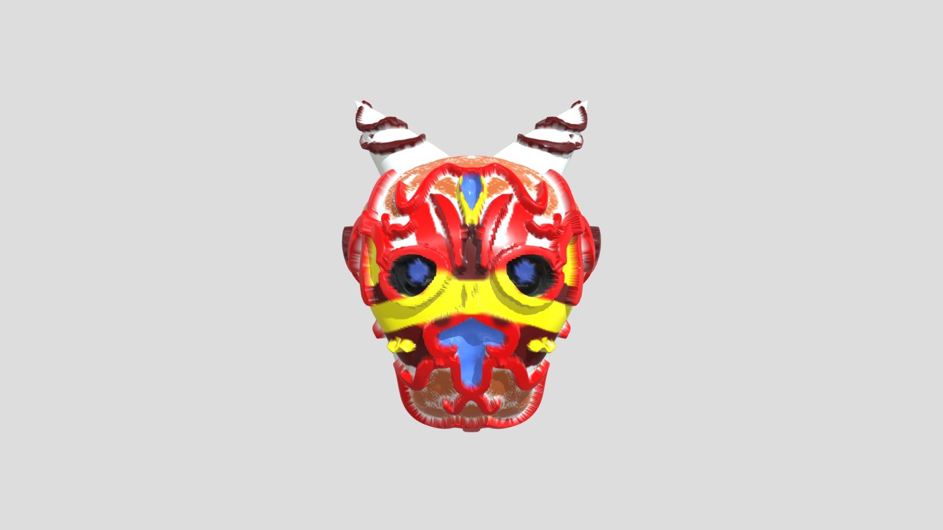 weird goat head
