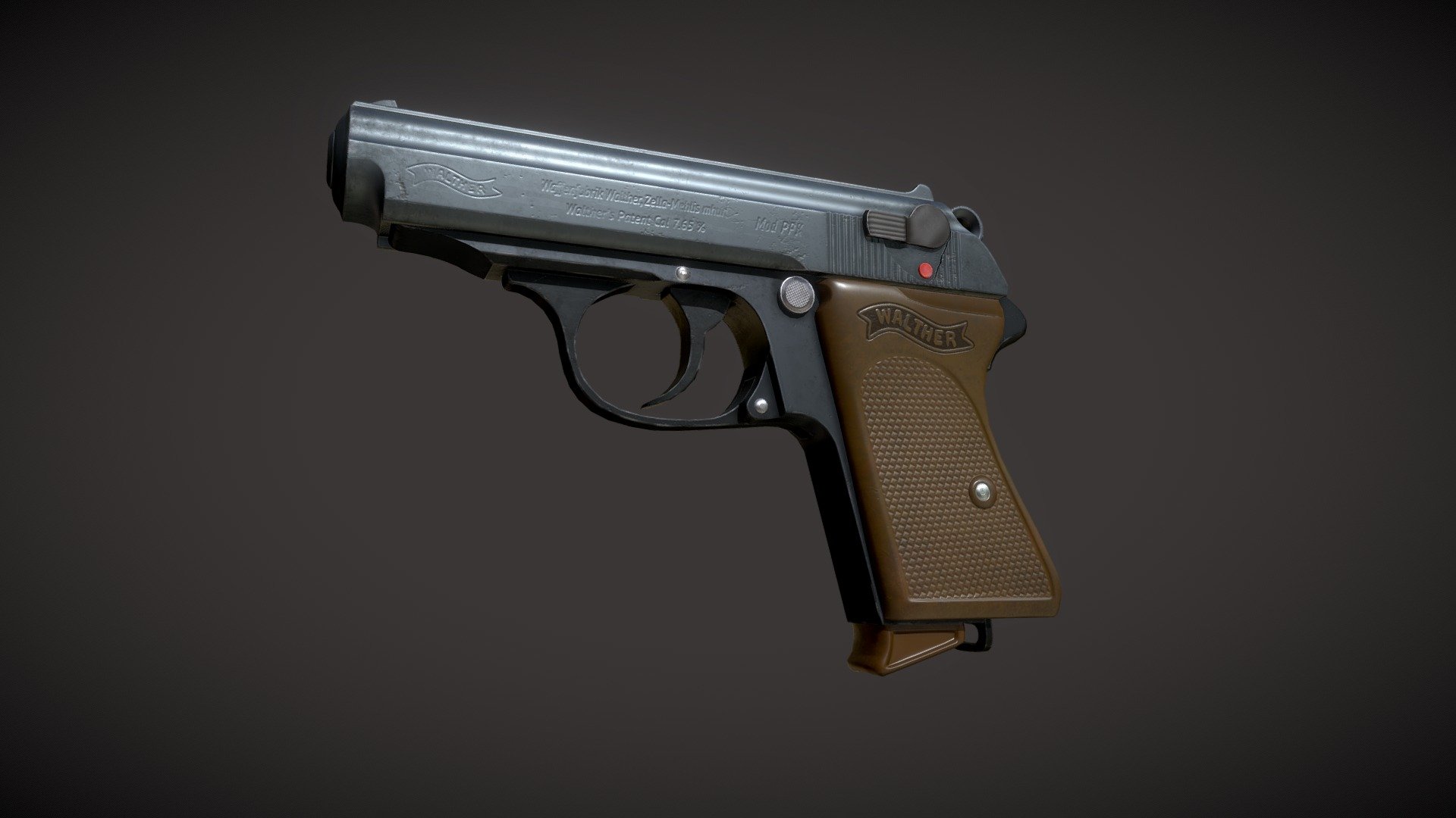 1939 Walter PPK - Download Free 3D model by MartyBrosevelt ...