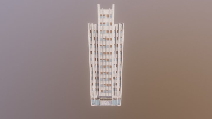 Edificio Completo 3D Model
